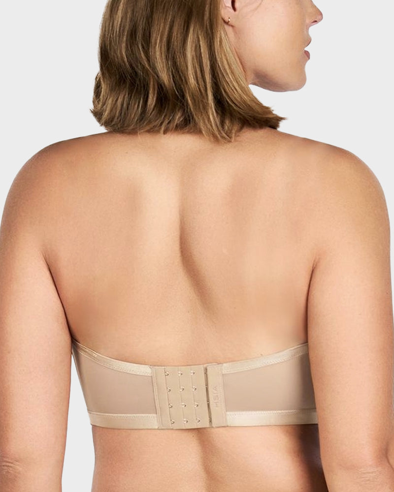 Alorin™ Strapless Mesh Underwire Balconette Bra