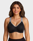 Alorin™ Unlined External Underwire Full Coverage Sports Bra