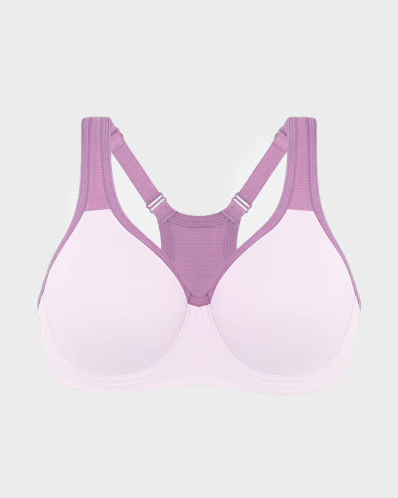 Alorin™ Unlined External Underwire Full Coverage Sports Bra