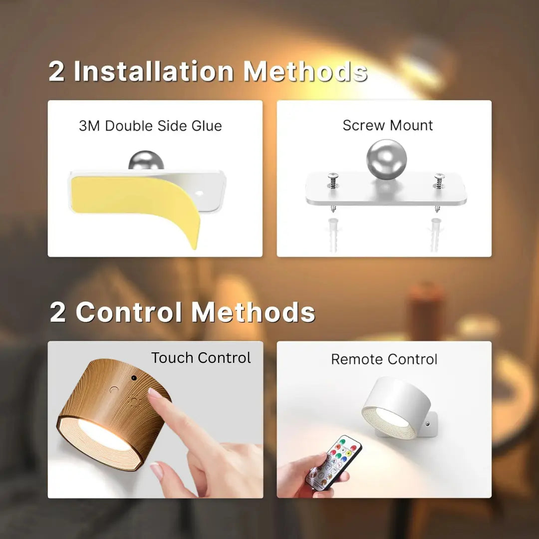 Wireless Magnetic Wall Light (Buy 2 Get 1 free)