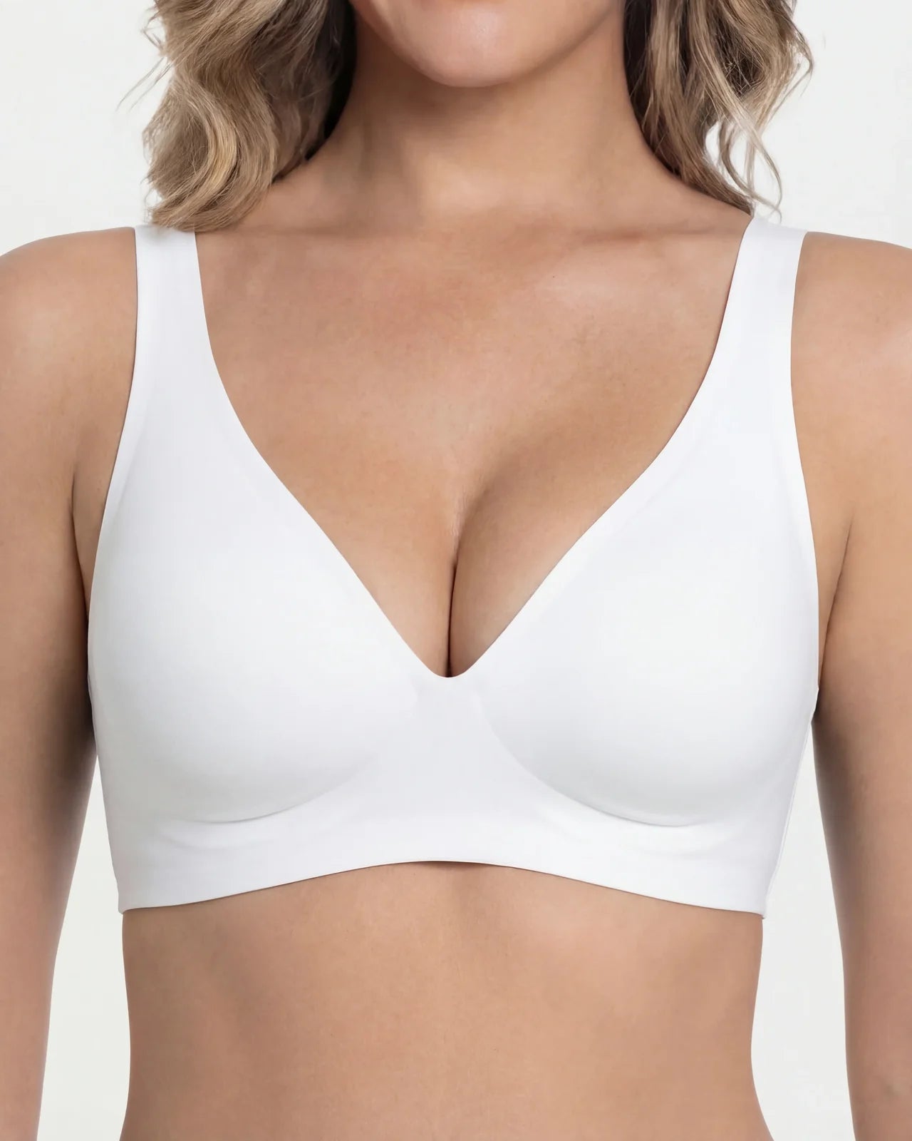 Alorin™ JellyHug Seamless Comfort Bra - White
