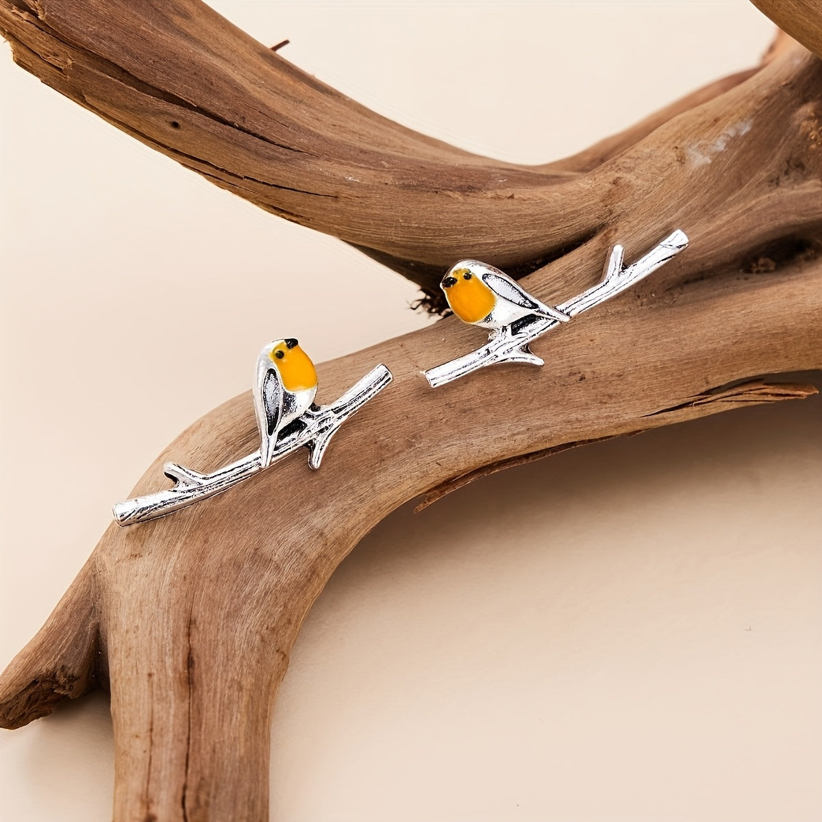 Birds™ | Delicate Gold Earrings