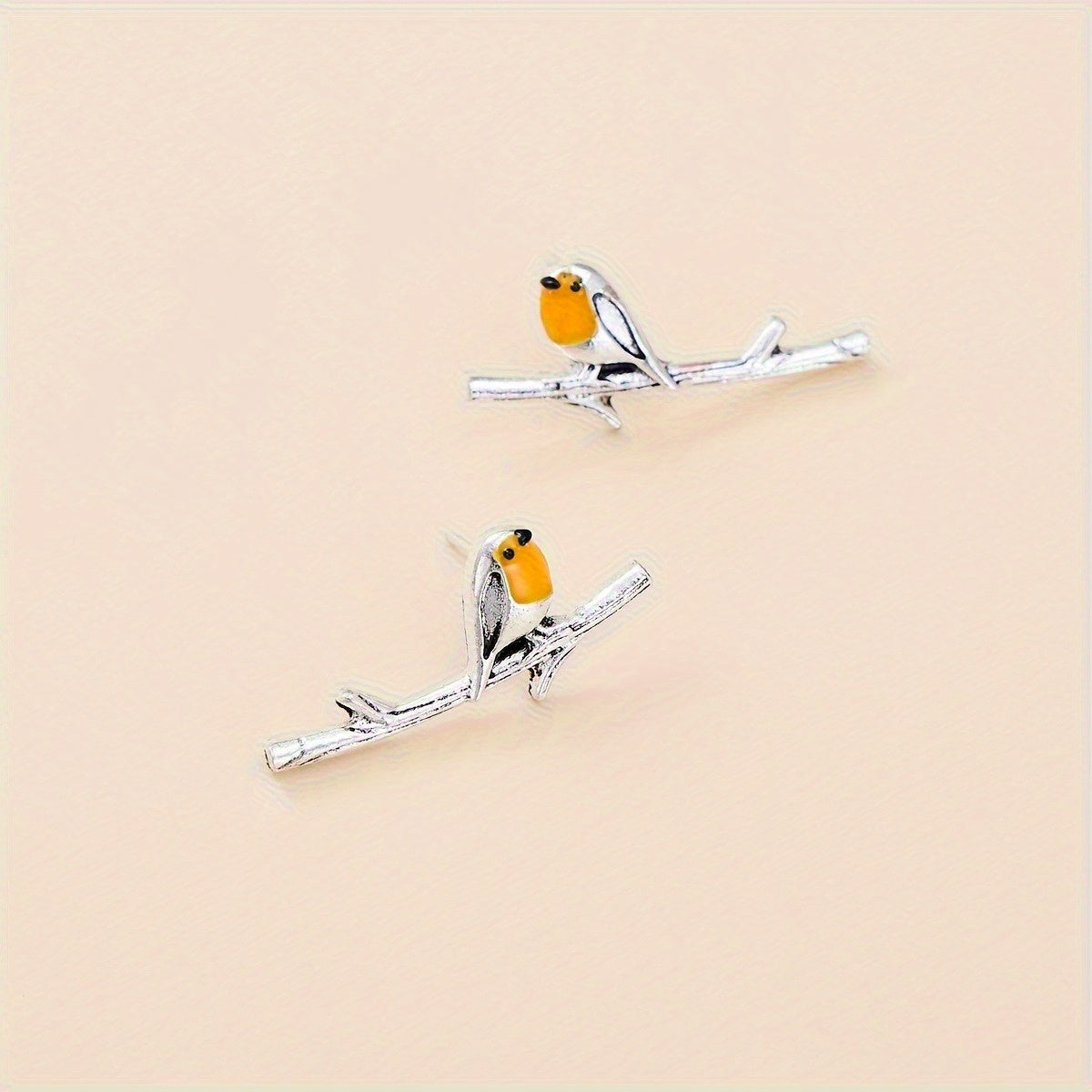 Birds™ | Delicate Gold Earrings
