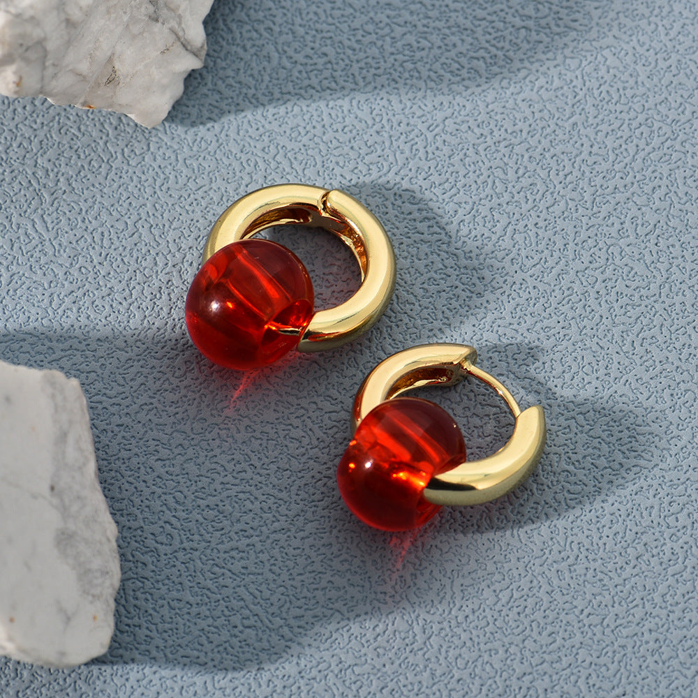 Alorin Prism Copper Earrings