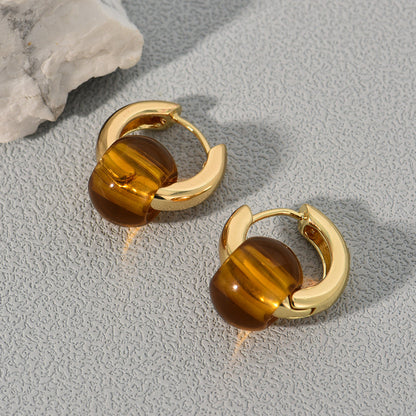 Alorin Prism Copper Earrings