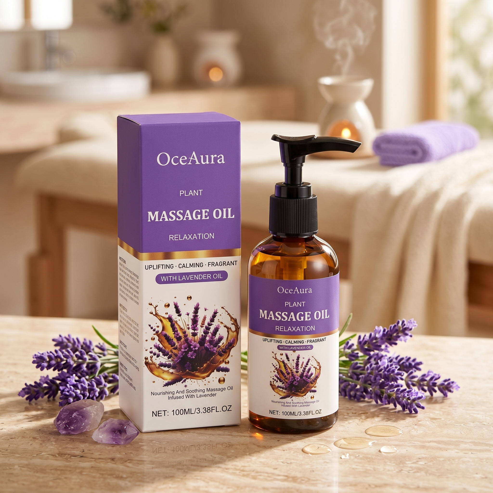 Relaxing Nourishing Soothing Massage Oil