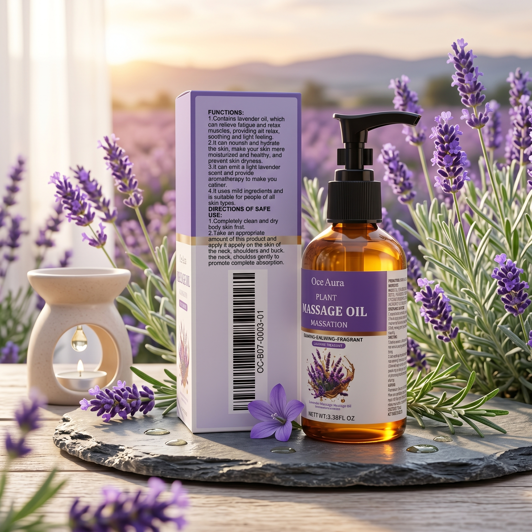 Relaxing Nourishing Soothing Massage Oil