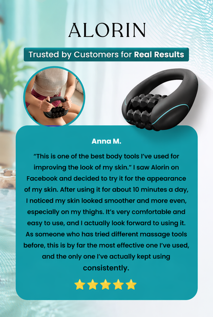 ALORIN™ SculptRoll Anti Rolling Cellulite Massager - Reduce Puffiness & Enhance Natural Contours