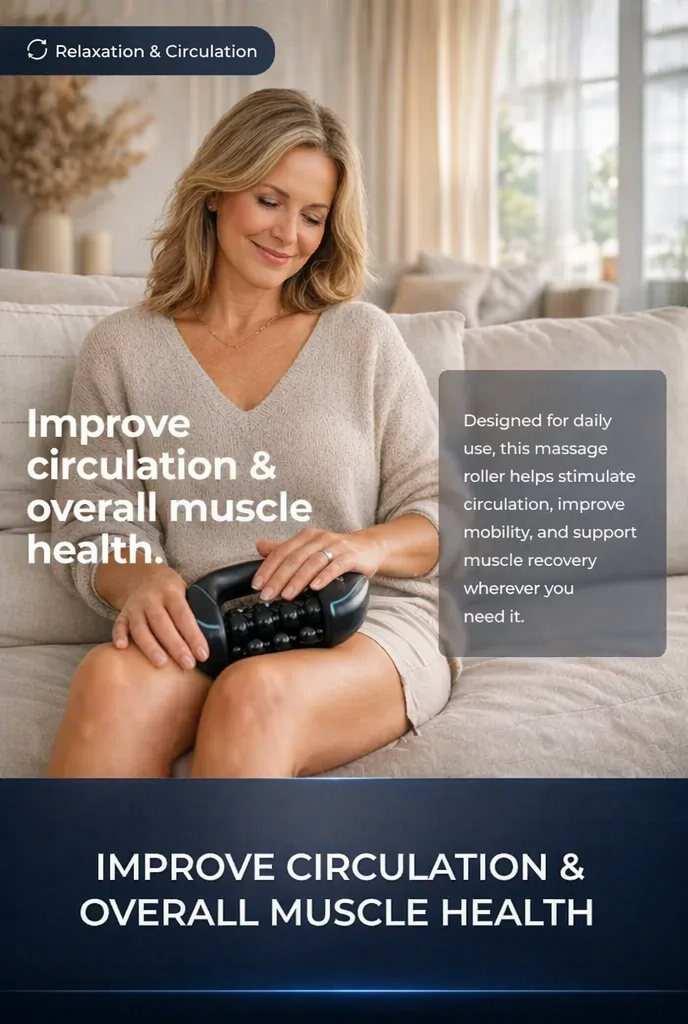 ALORIN™ SculptRoll Anti Rolling Cellulite Massager - Reduce Puffiness & Enhance Natural Contours