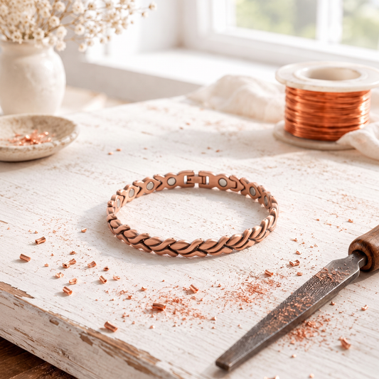 Alorin Tress Copper Anklet