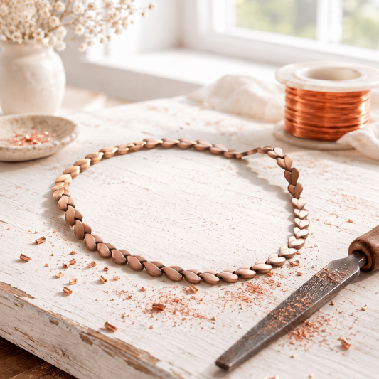 Alorin Laurel Copper Necklace