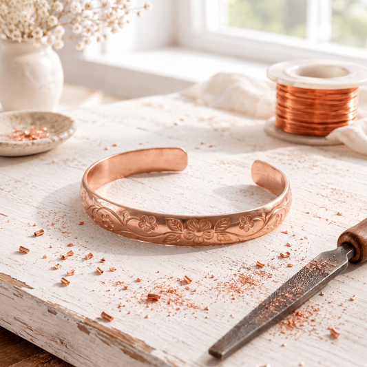 Alorin Garland Copper Bracelet