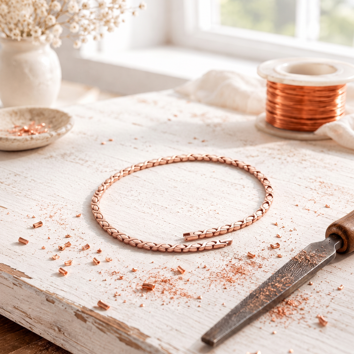 Alorin Splice Copper Necklace