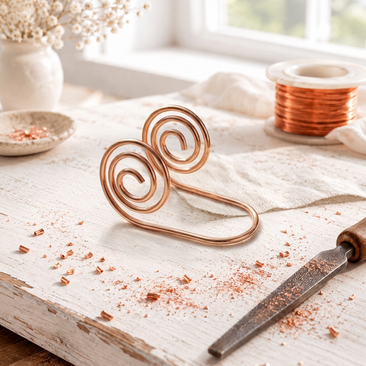 Alorin Volute Copper Hand Spiral