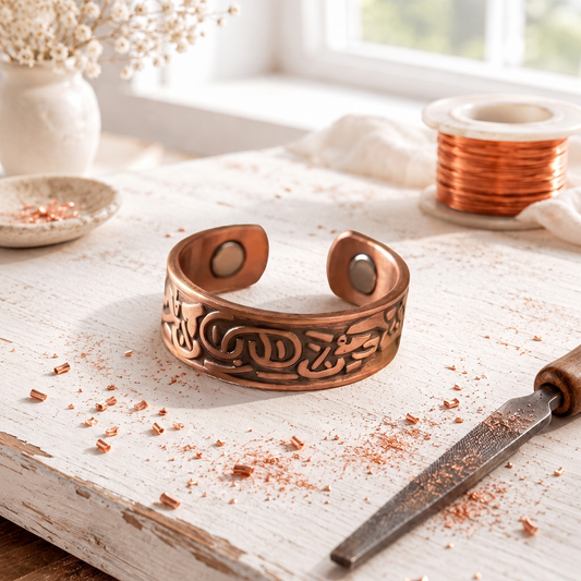 Alorin Glyph Copper Ring