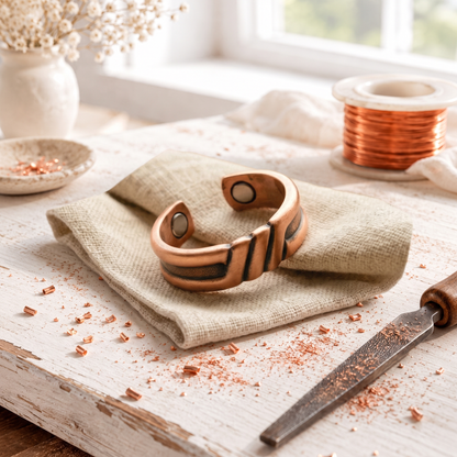 Alorin Skein Copper Ring