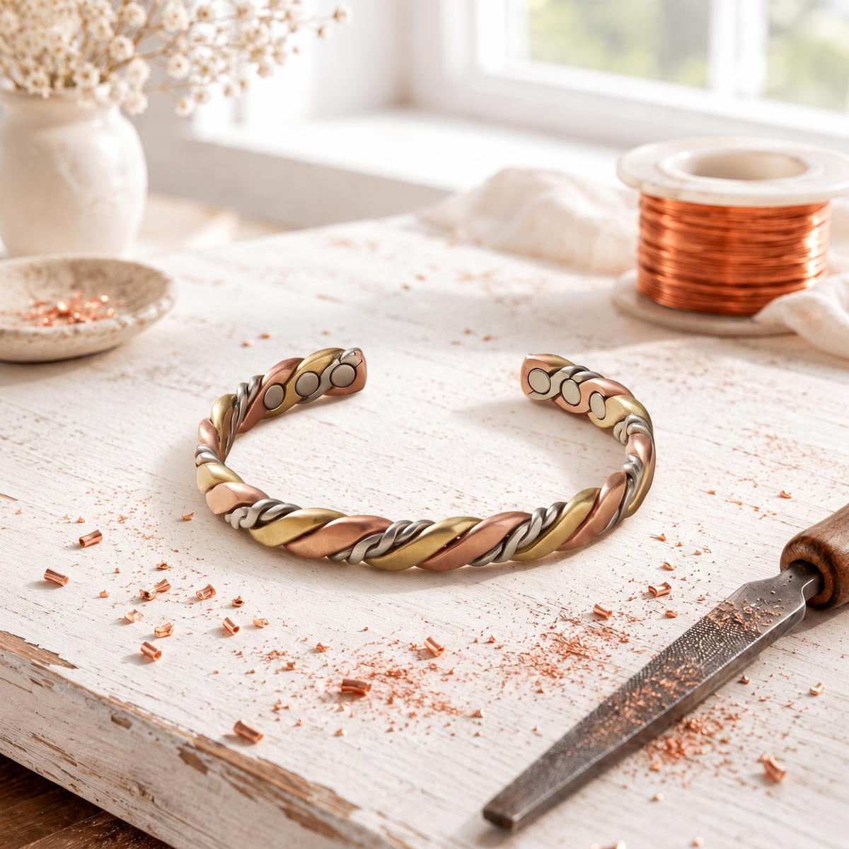 Alorin Trine Copper Bracelet