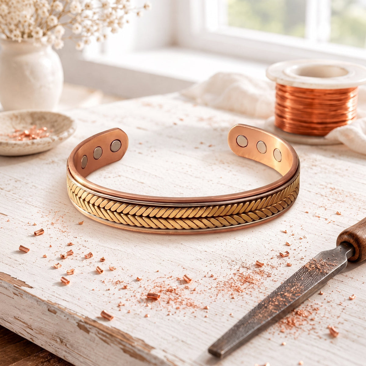 Alorin Sheaf Copper Bracelet
