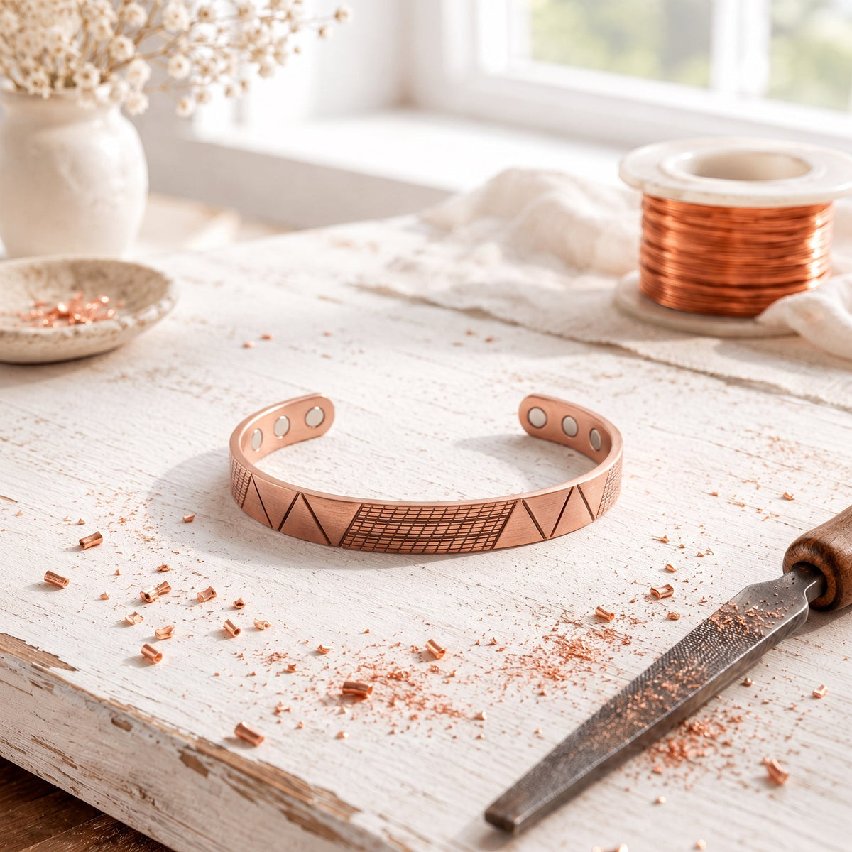 Alorin Rampart Copper Bracelet