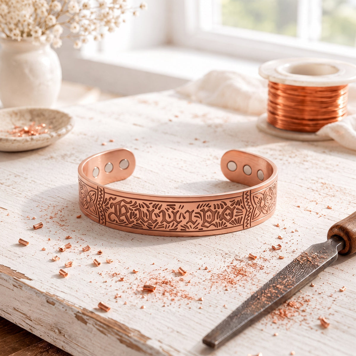 Alorin Relic Copper Bracelet