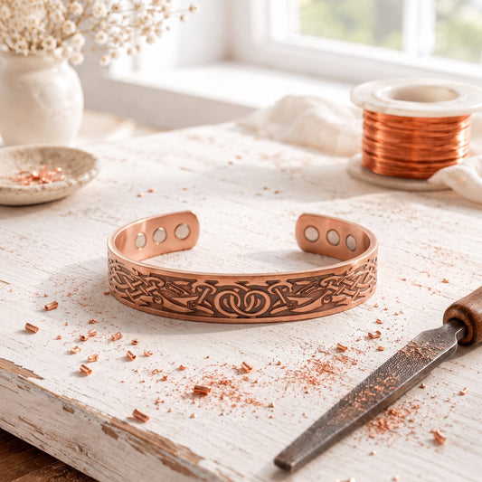 Alorin Knotwork Copper Bracelet
