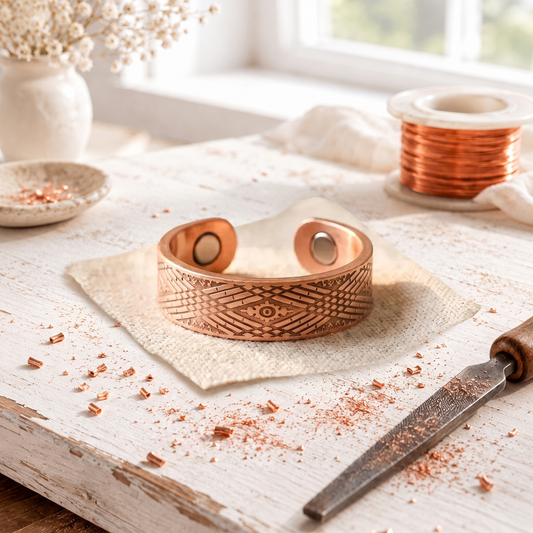 Alorin Sundial Copper Ring