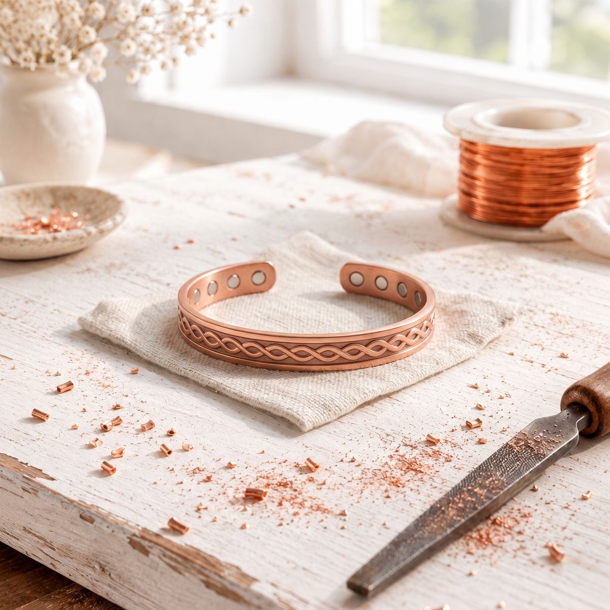 Alorin Rivulet Copper Bracelet