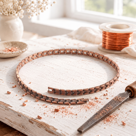 Alorin Cobble Copper Necklace