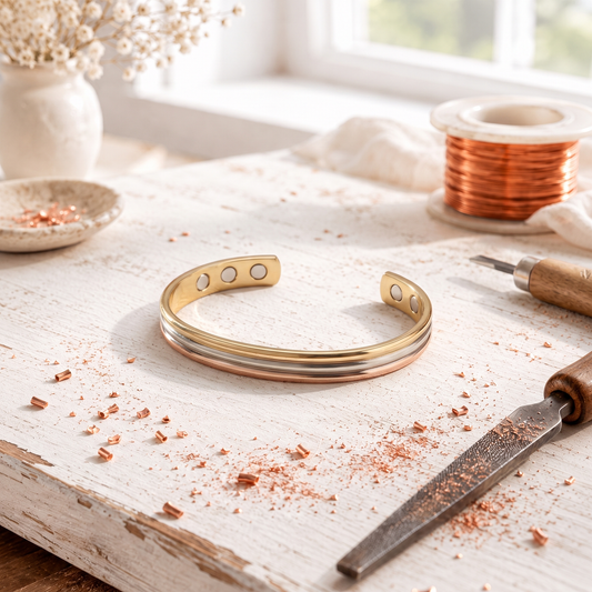 Alorin Seam Copper Bracelet