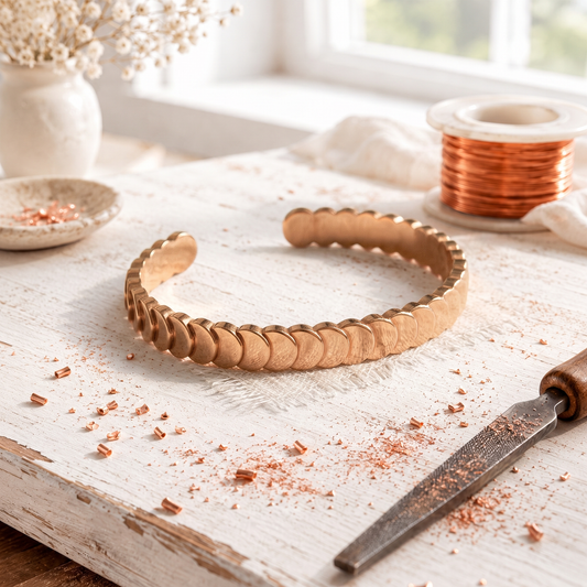 Alorin Shingle Copper Bracelet