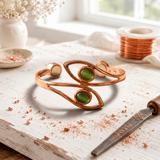 Alorin Frond Copper Bracelet