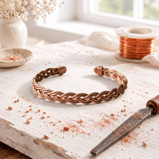 Alorin Entwine Copper Anklet