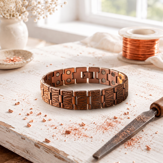 Alorin Driftwood Men's Copper Bracelet