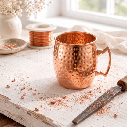 Alorin Copper Mug 350ml