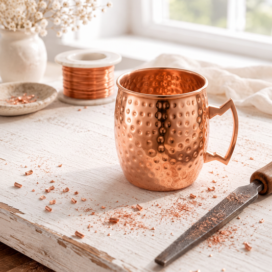 Alorin Copper Mug 350ml