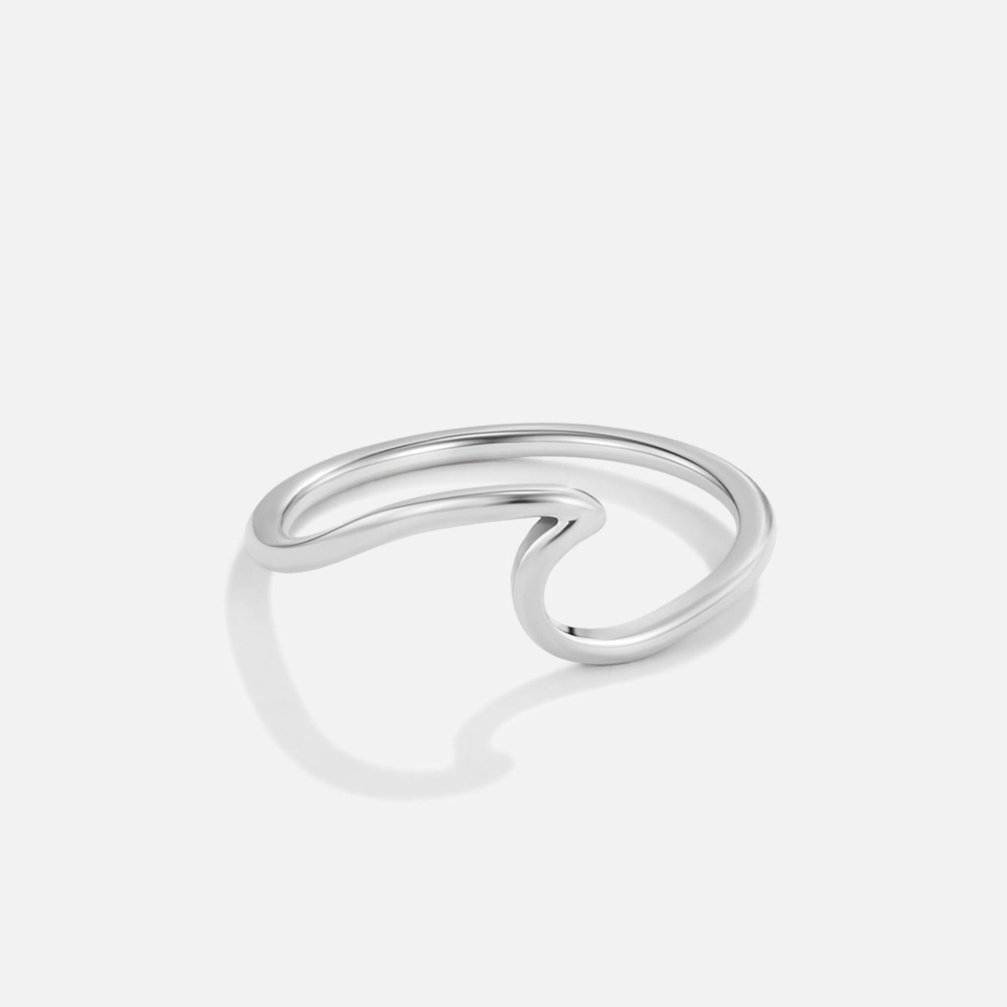 Imari – Silver Wave Ring