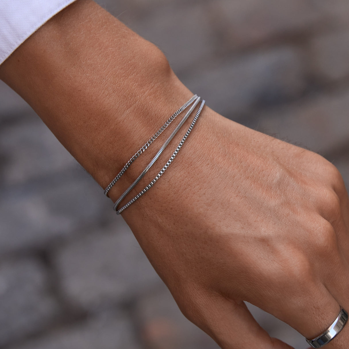 Alorin Minimal Bracelet Stack