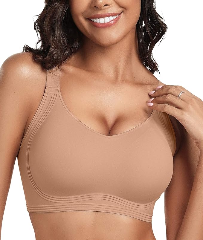 Alorin™ Seamless Full Coverage Push Up No Underwire Bras