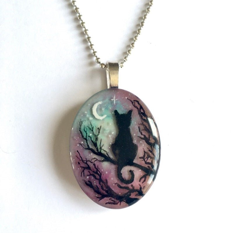 “Starry Night” Cat Necklace